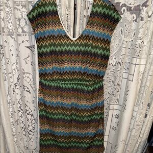 Vibrant Chevron AGB Dress